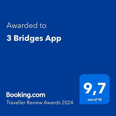 Apartmán 3 Bridges App Lublaň Exteriér fotografie